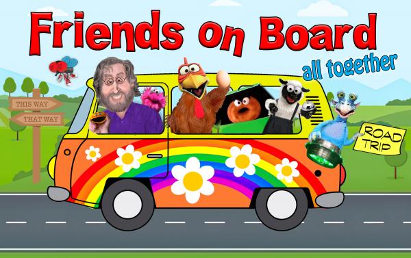 Image for event: Friends on Board: All Together Now with Petra Puppets