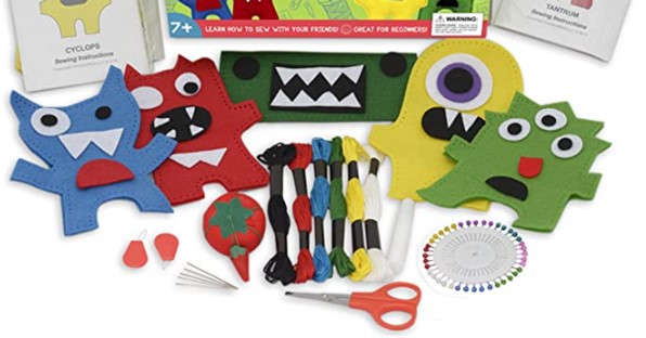 Image for event: Sew A Monster (Grades 4-6)