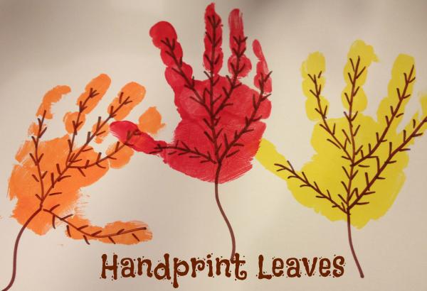 Image for event: Handprint Leaf (Ages 2-4 years)