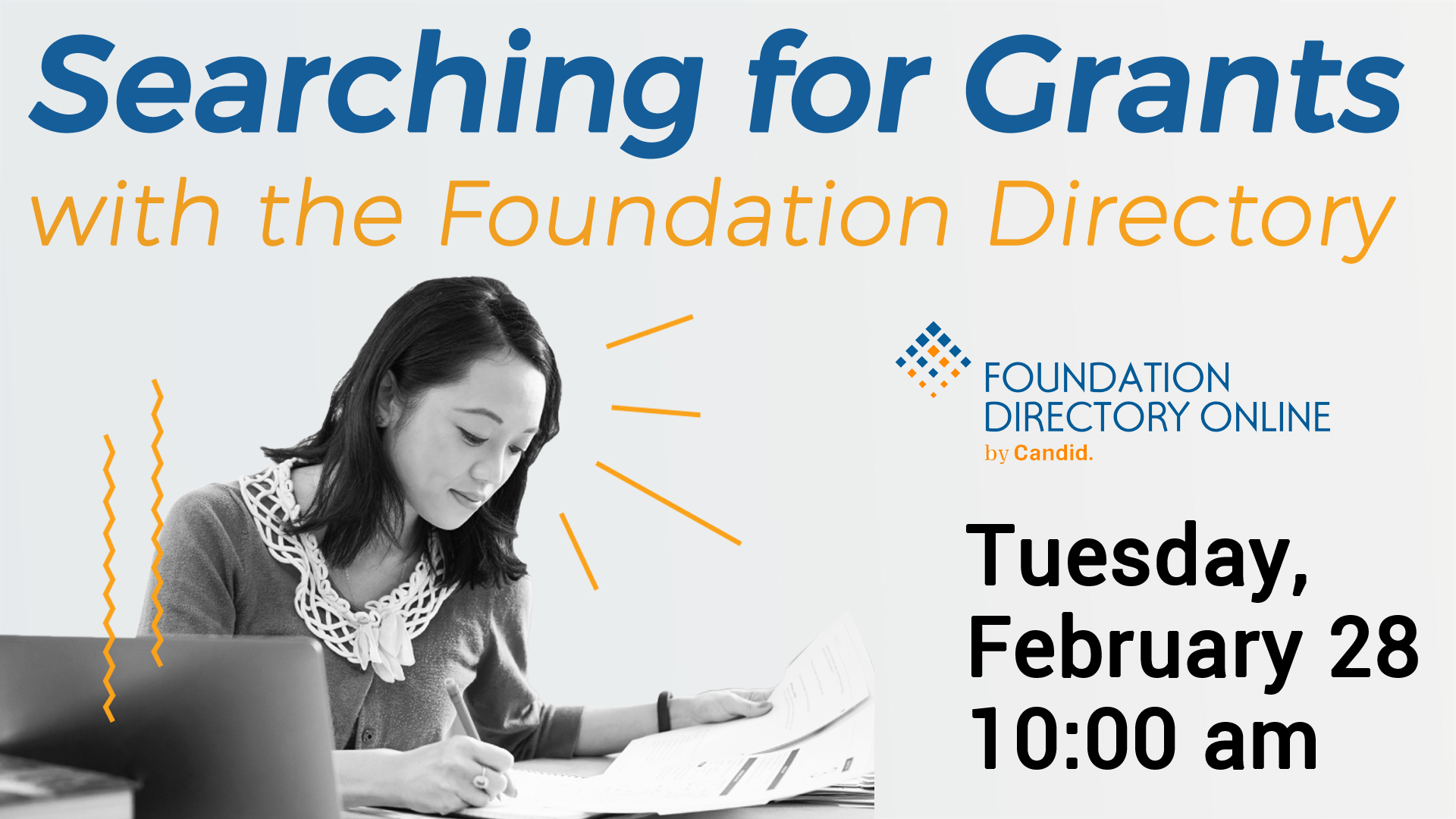 Searching for Grants with the Foundation Directory